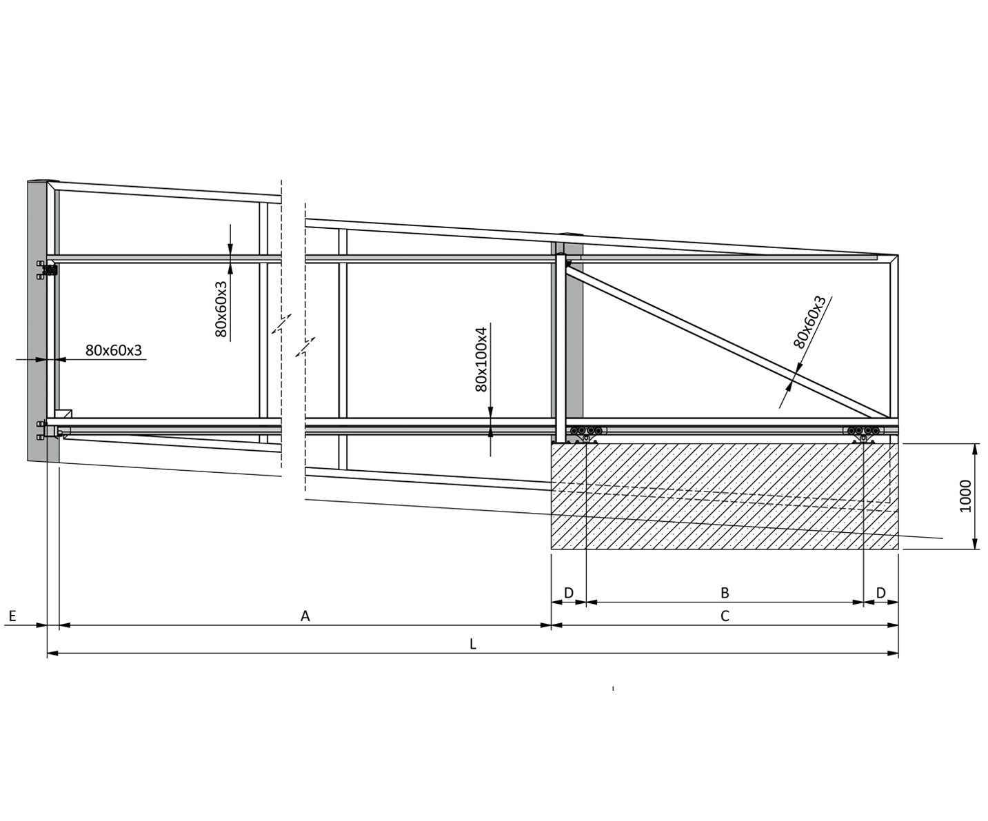 CROSSTRACK M iÅ¡matavimai